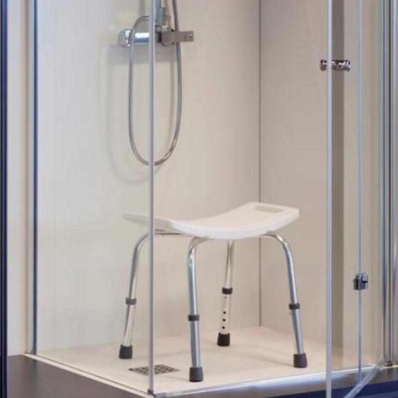 Banco de Duche Retangular – Conforto, Segurança e Autonomia