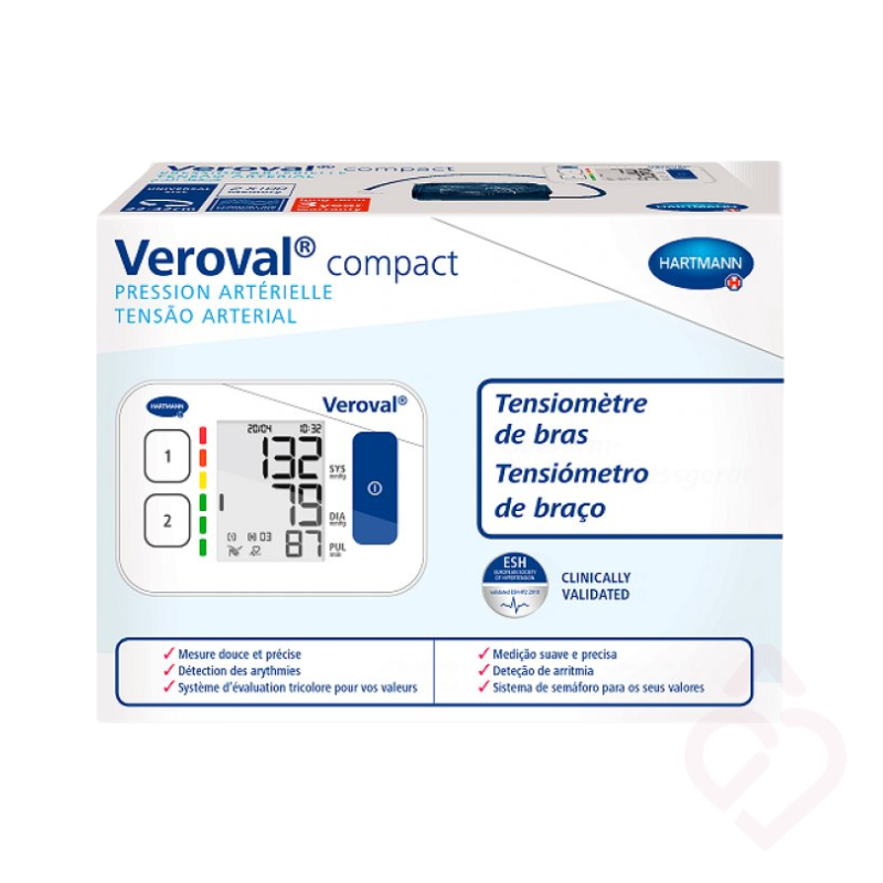 Medidor de Tensão Braço Veroval Compact – Simples e Portátil