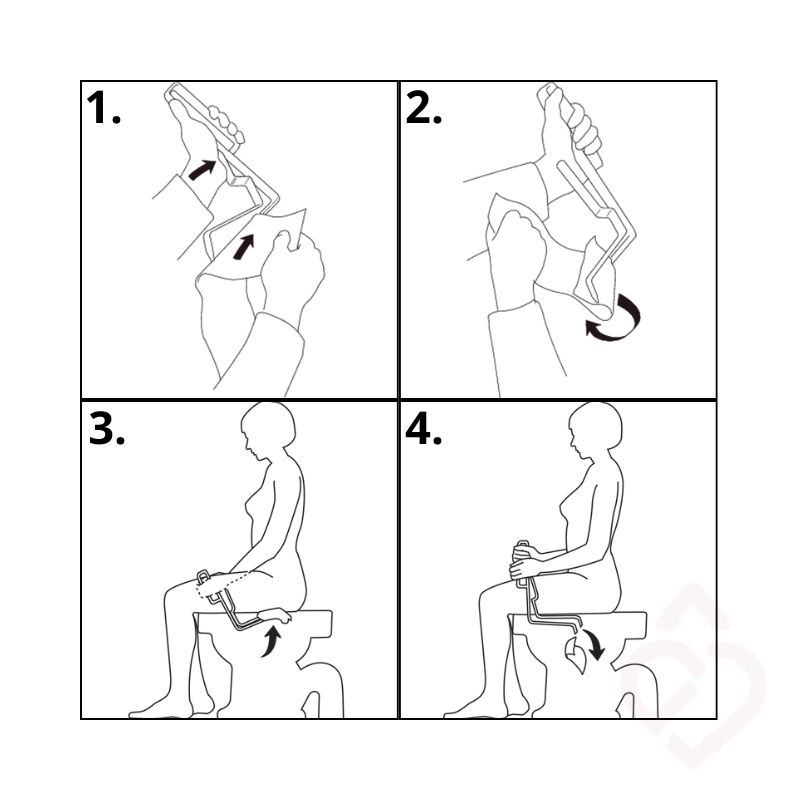 Pinça Torkel para Papel Higiénico – Higiene com Segurança