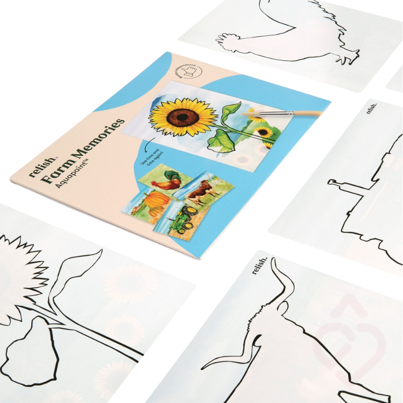 Jogo de Pintura com Água "Memórias da quinta" – Lazer