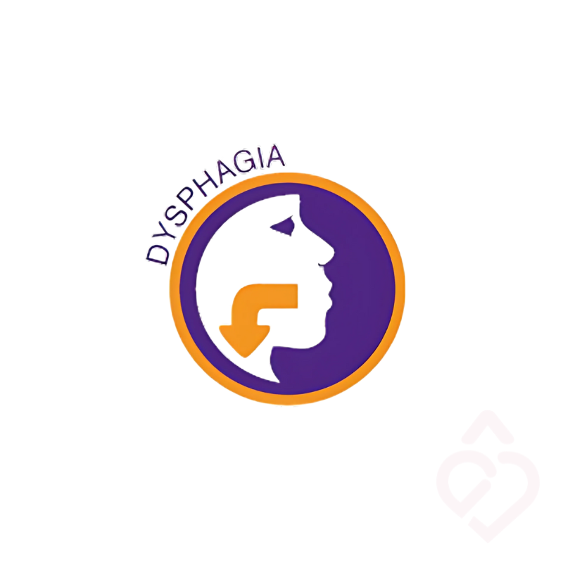Símbolo indicativo de disfagia utilizado no Nutilis Aqua para identificar produtos destinados a pessoas com dificuldades em engolir