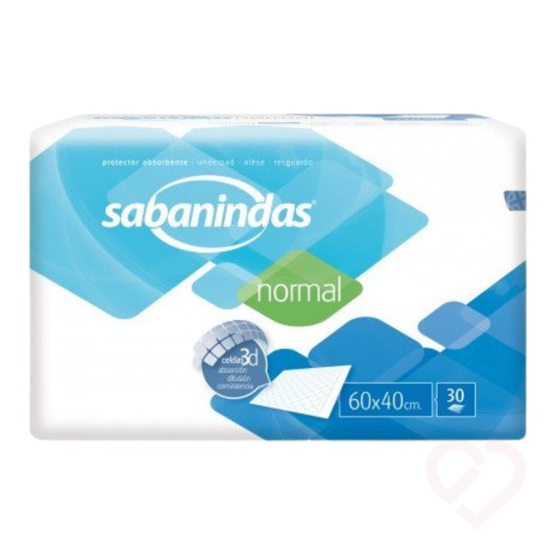 Resguardo descartável 60x40 cm para absorção e proteção diária contra fugas