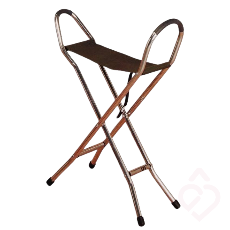 Bengala com Banco de Quatro Pés – Apoio e Conforto