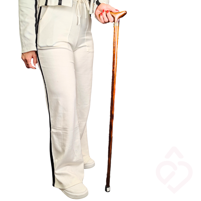 Bengala em Faia com Anilha – Estilo e Segurança ao Caminhar