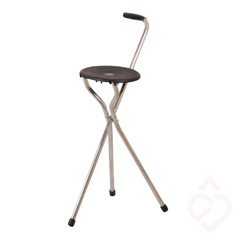 Bengala com Banco Alto – Caminhadas com Pausas Seguras