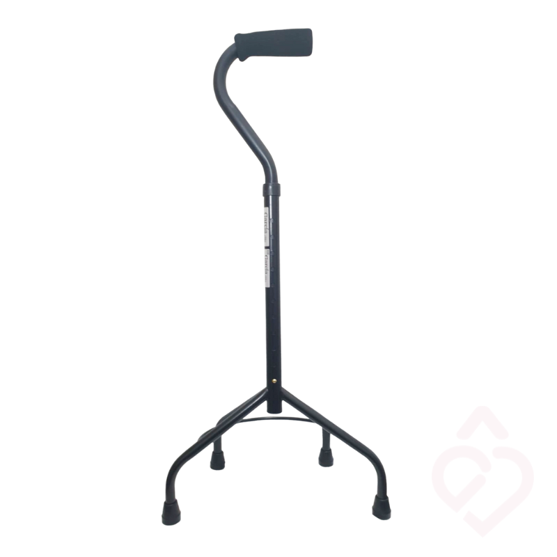 Bengala Quadripé com Base Larga – Mais Segurança ao Andar