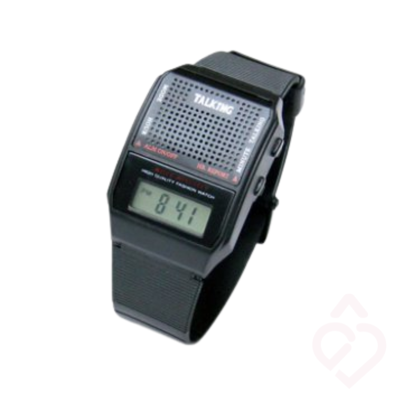 Relógio de Pulso Digital Falante – Para Baixa Visão