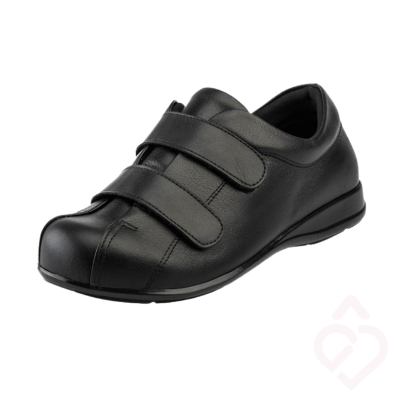 Sapato XXL com 2 Velcros – Para Diabéticos e Pés Inchados