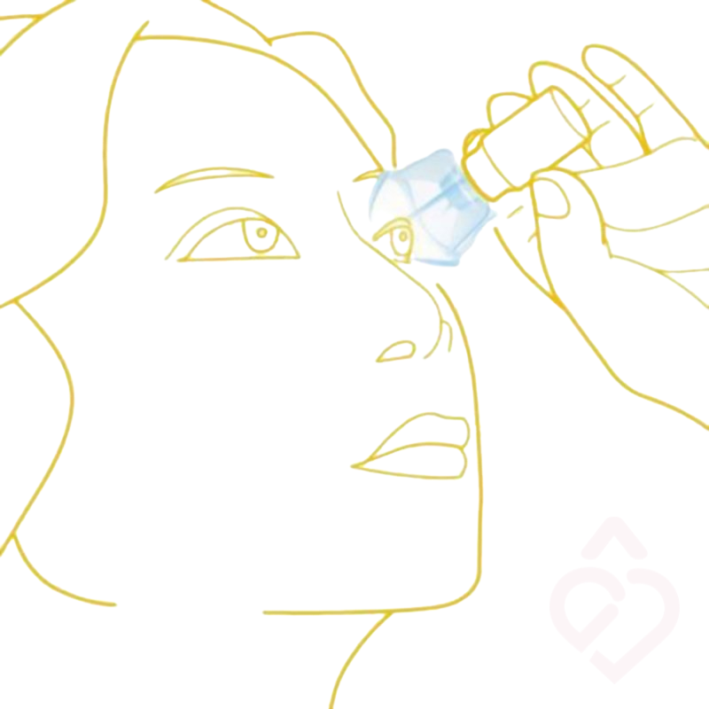 Aplicador de Gotas Oculares – Dispensador de Gotas Prático