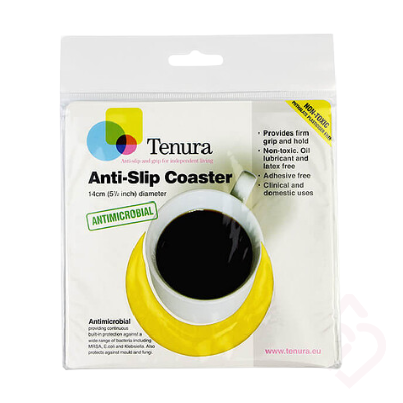 Tapete Antiderrapante Redondo 14 cm – Evita Derrames