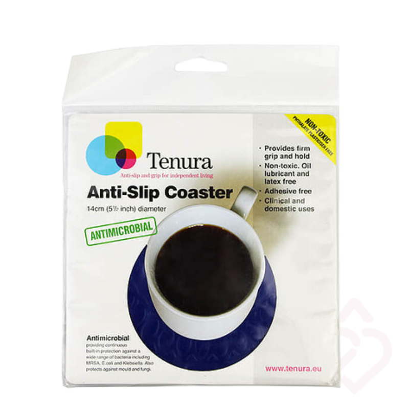 Tapete Antiderrapante Redondo 14 cm – Evita Derrames