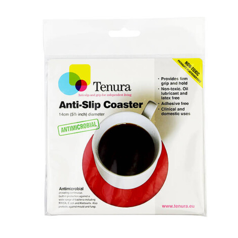 Tapete Antiderrapante Redondo 14 cm – Evita Derrames