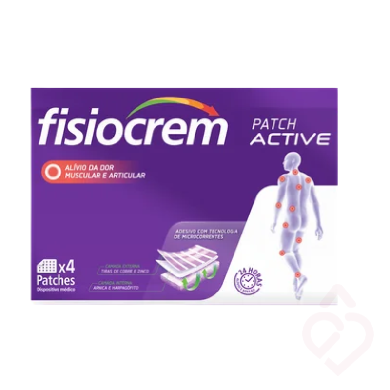 Fisiocrem Patch Active – Para Dores Musculares e Articulares
