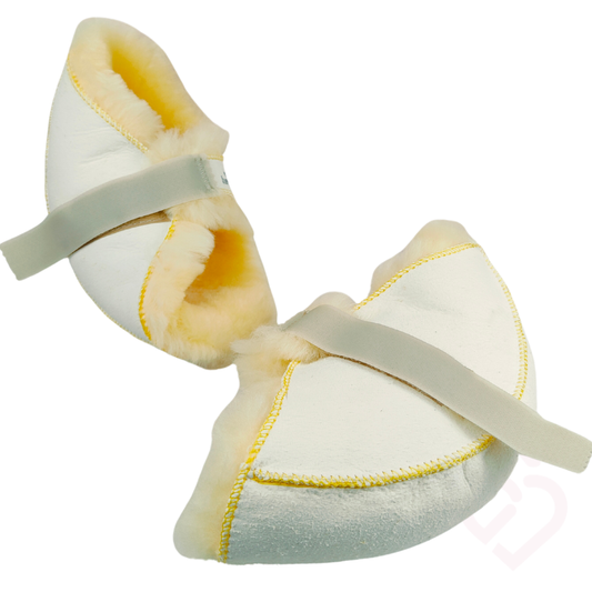 Calcanheiras Anti-Escaras Pelo Natural – Conforto e Proteção