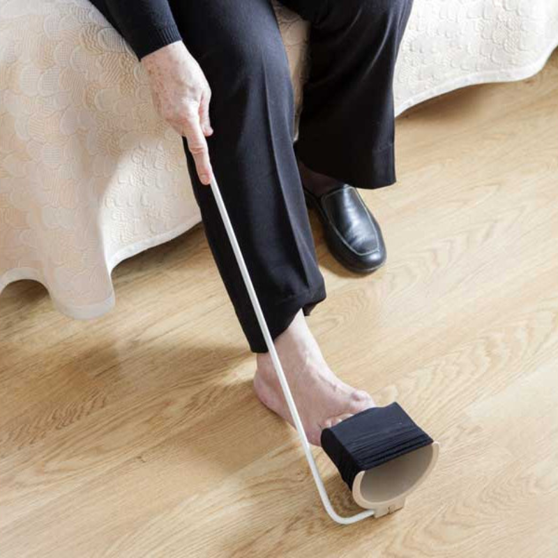 Calçador de Meias com Cabo Longo – Conforto no Dia a Dia