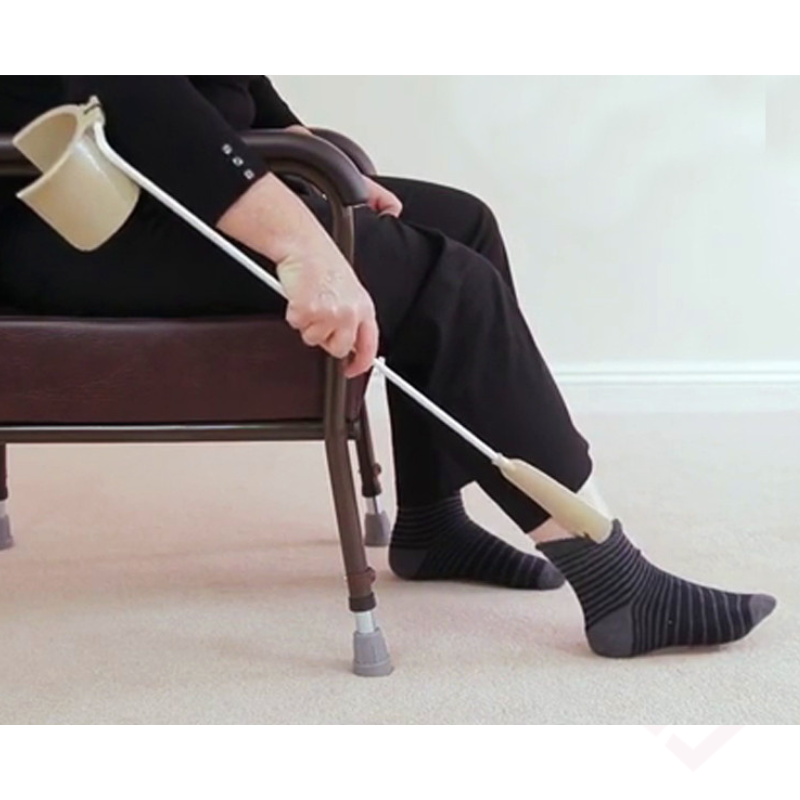 Calçador de Meias com Cabo Longo – Conforto no Dia a Dia