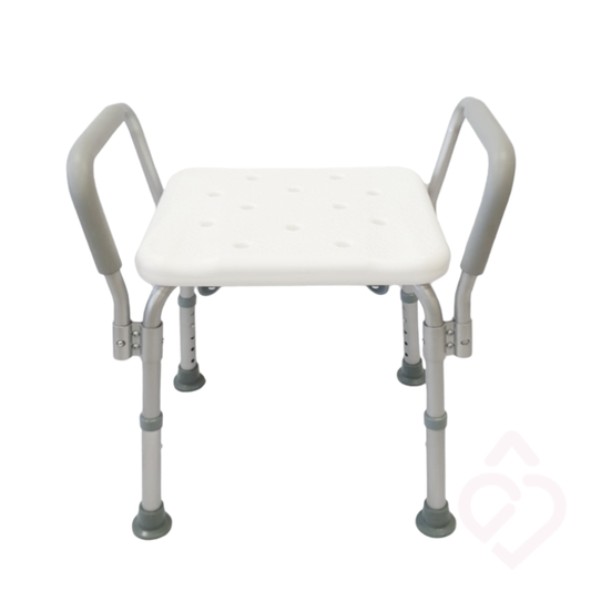 Banco de Duche com Apoios de Braços – Segurança e Conforto