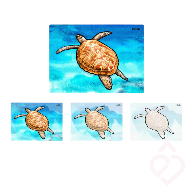 Jogo de Pintura com Água "Vida no Oceano" – Lazer e Cognitvo