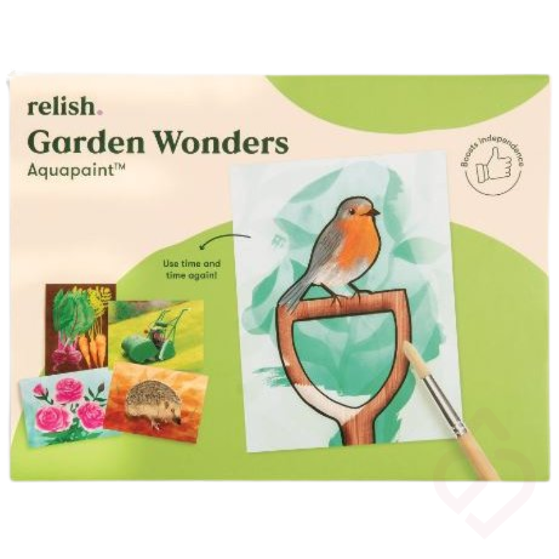 Jogo de Pintura com Água "Maravilhas do Jardim" – Lazer