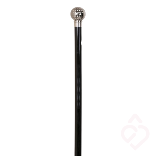 Bengala Faia Preta com Punho Bola de Golfe – Estilo