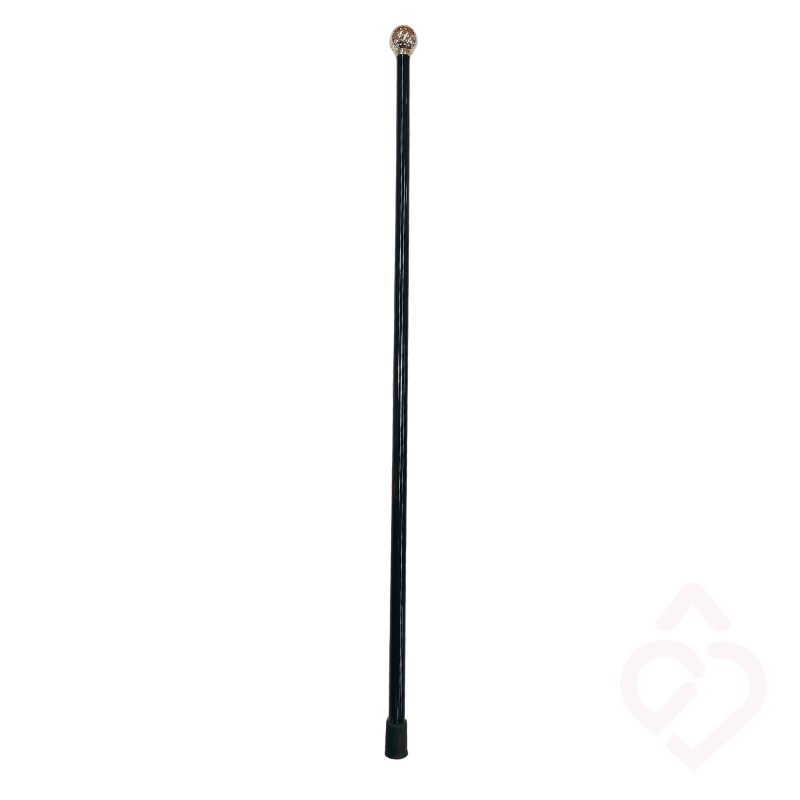 Bengala Faia Preta com Punho Bola de Golfe – Estilo