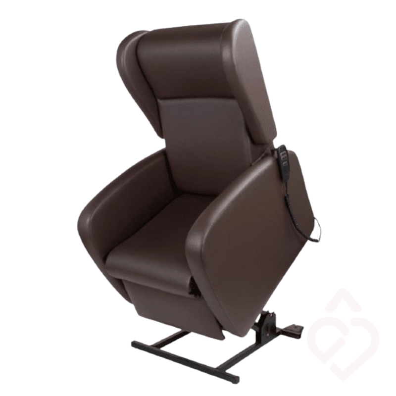 Poltrona Elétrica Bimotor em Pele Sintética – Conforto