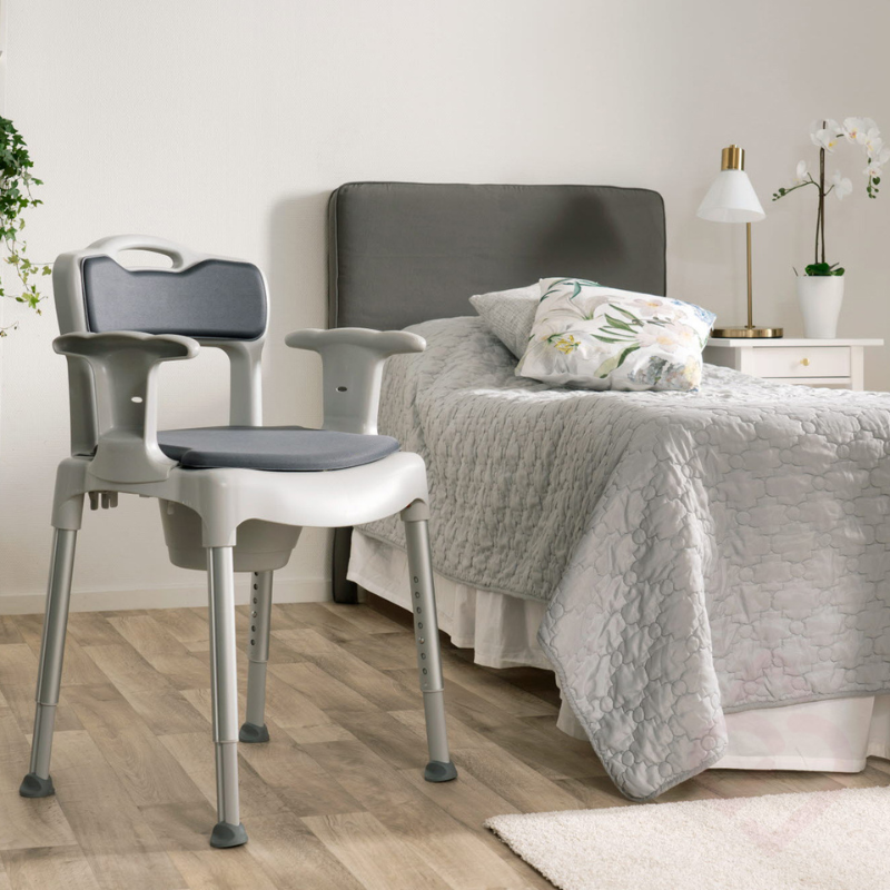 Cadeira de Banho e Sanitária 3 em 1 – Conforto e Segurança