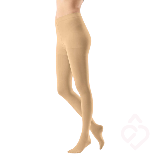 Collants de Compressão Classe 1 para Mulher – Ponteira Fechada