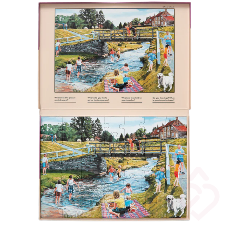 Puzzle “Piquenique de Primavera" 35 Peças – Cognitivo