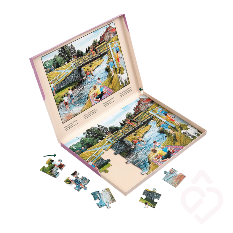 Puzzle “Piquenique de Primavera" 35 Peças – Cognitivo