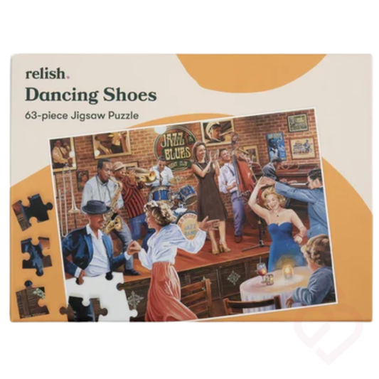 Puzzle “Sapatos de Dança"  63 Peças – Estímulo Cognitivo