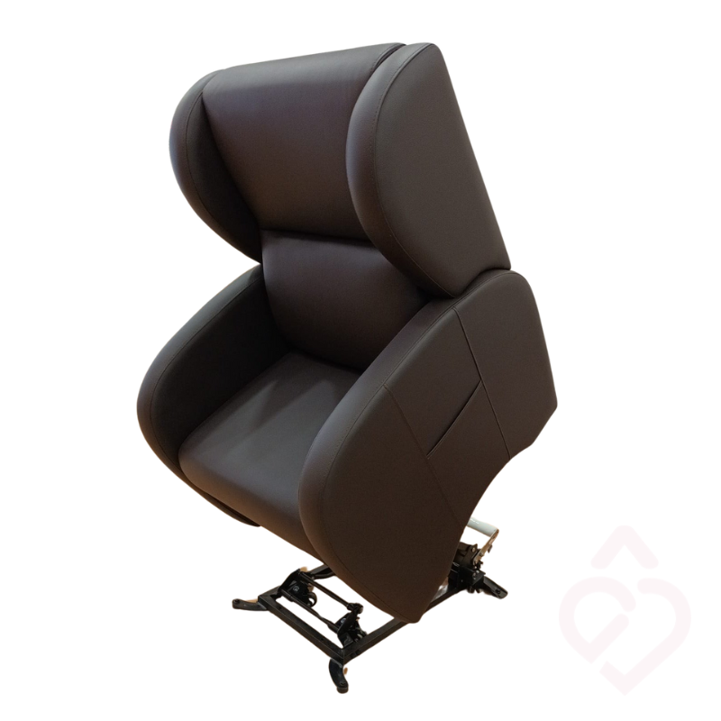 Poltrona Elétrica em Pele Sintética – Elevação e Conforto