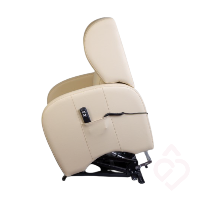 Poltrona Elétrica Bimotor em Pele Sintética – Conforto