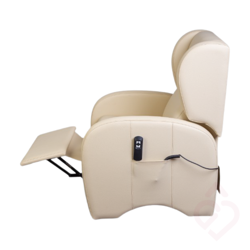 Poltrona Elétrica Bimotor em Pele Sintética – Conforto