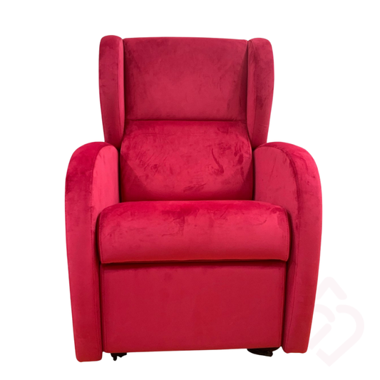 Poltrona Elétrica Bimotor em Tecido – Reclinação e Elevação