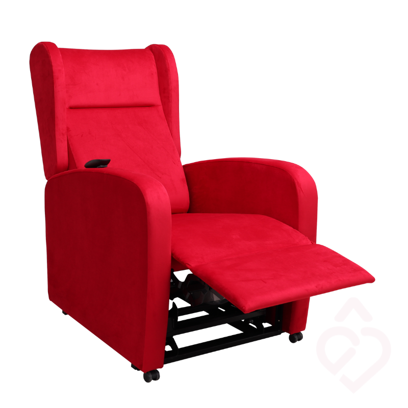 Poltrona Elétrica Bimotor em Tecido – Conforto e Aconchego