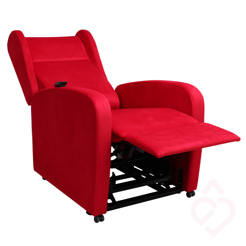 Poltrona Elétrica Bimotor em Tecido – Conforto e Aconchego