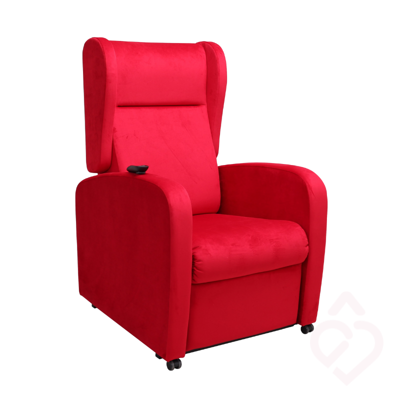 Poltrona Elétrica Bimotor em Tecido – Conforto e Aconchego