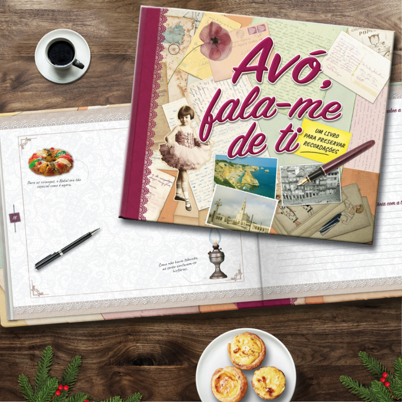 Avó, Fala-me de Ti – Livro de Memórias e Histórias de Vida
