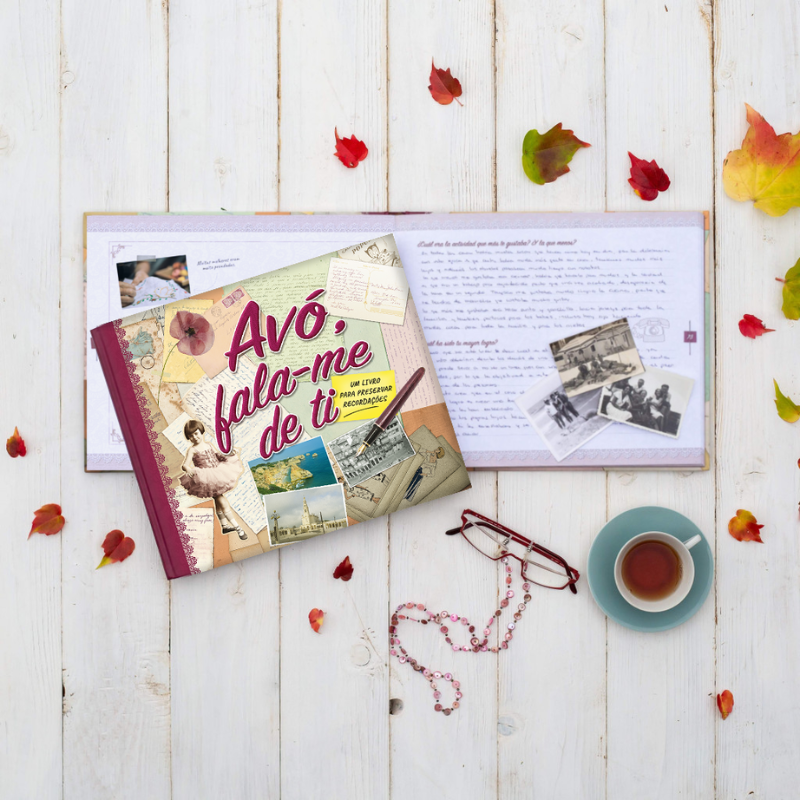 Avó, Fala-me de Ti – Livro de Memórias e Histórias de Vida