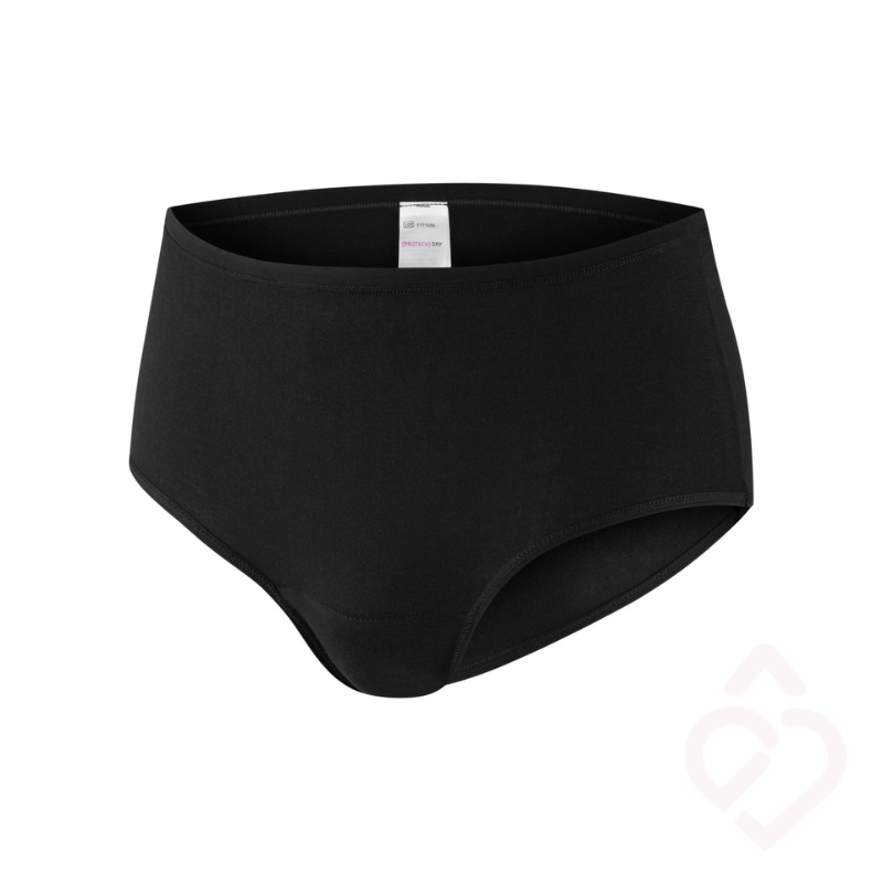 Women's High-Waist Cotton ProtechDry Briefs – Protection