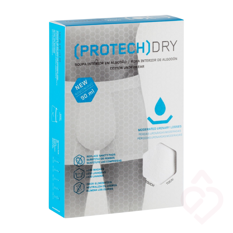 Boxer Homem Algodão ProtechDry – Proteção Discreta