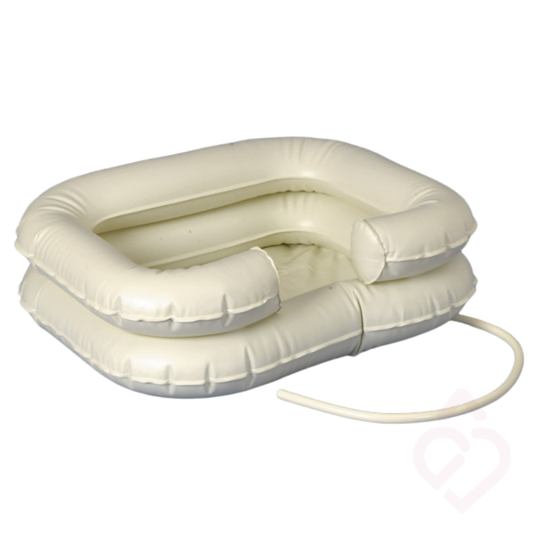 Lava-Cabeça Insuflável – Higiene para Pessoas Acamadas