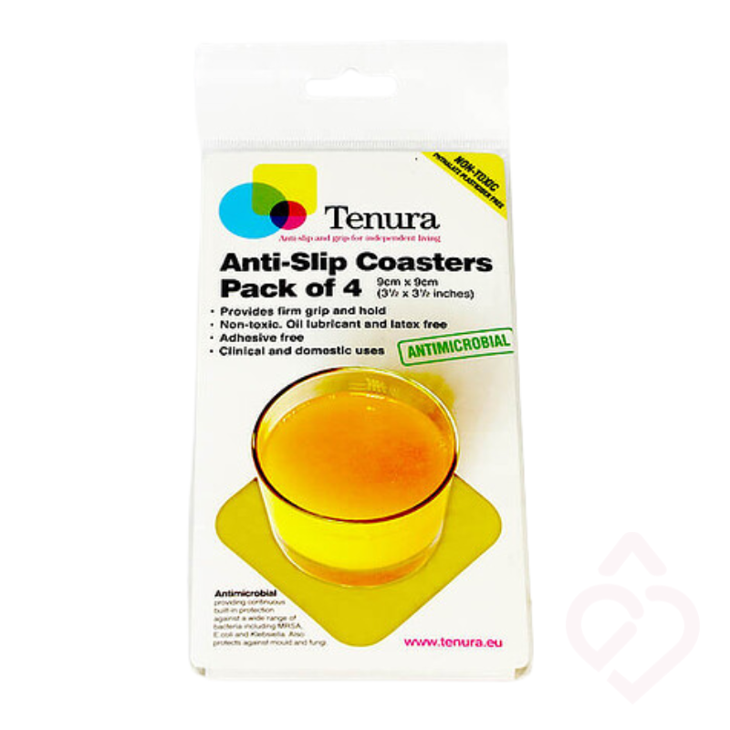 Tapete Antiderrapante 9x9 cm – Base Segura para Copo