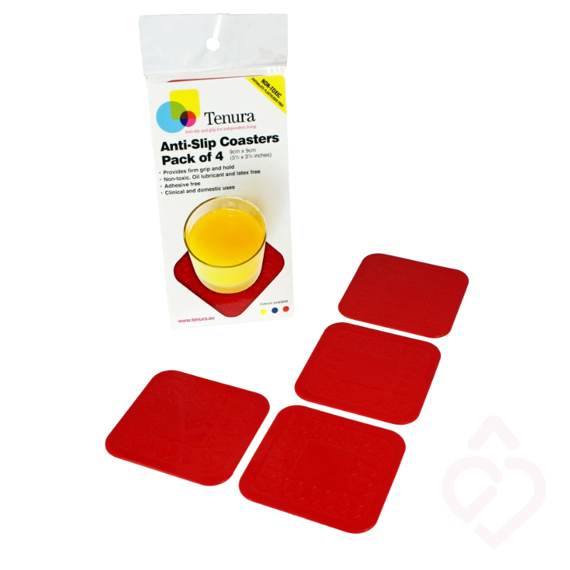 Tapete Antiderrapante 9x9 cm – Base Segura para Copo