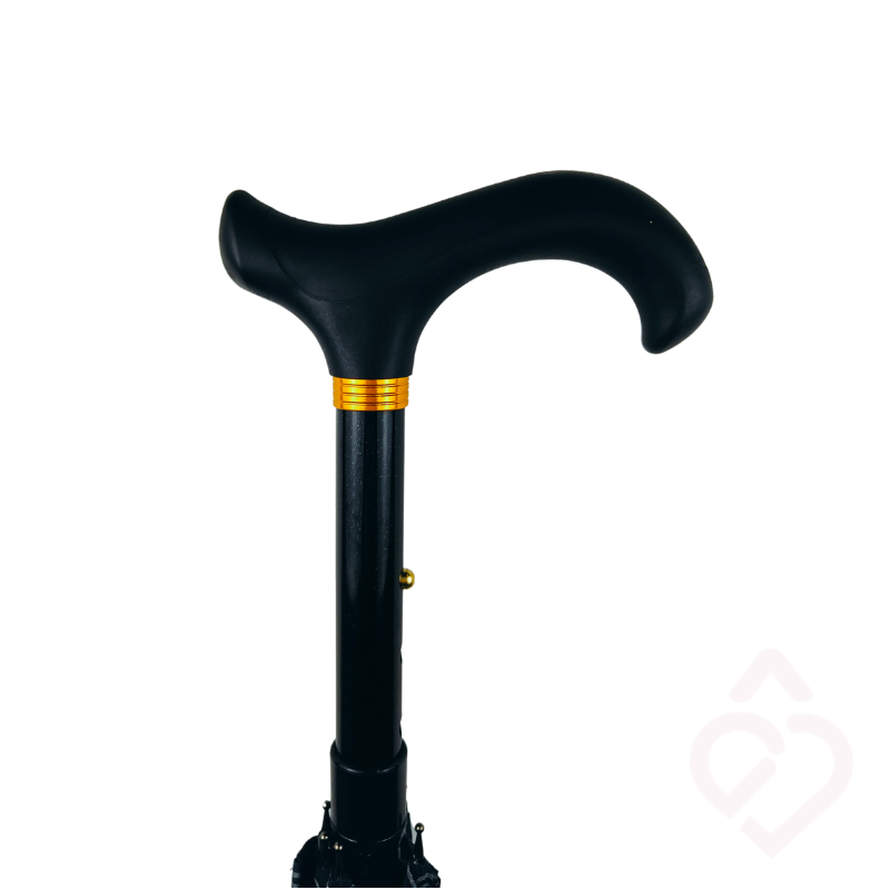 Bengala com Chapéu de Chuva – Funcionalidade com Estilo