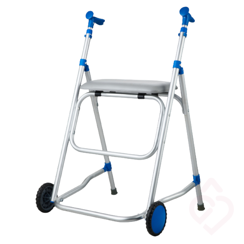 Andarilho de Duas Rodas com Banco – Leve, Seguro e Prático