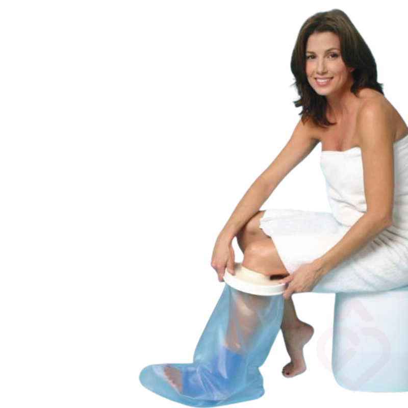 Protetor Impermeável Perna – Banho com Gesso ou Pensos