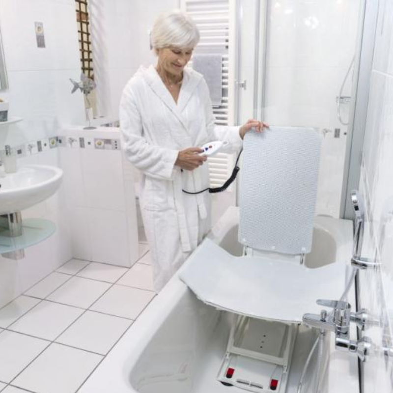 Elevador de Banheira para Banho de Imersão – Segurança