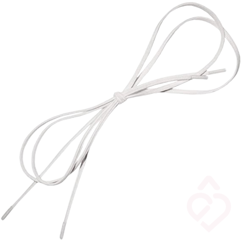 Atacadores Elásticos Brancos – Calçar Sapatos Sem Laços